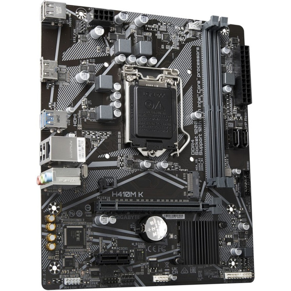 Материнская плата Gigabyte H410M K (rev. 2.0)