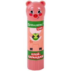 Клей-карандаш BRAUBERG KIDS 271141 (3 шт)