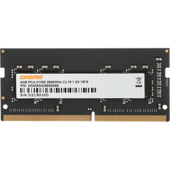 Оперативная память Digma 4ГБ DDR4 SODIMM 2666 МГц DGMAS42666004S