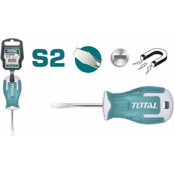 Отвертка шлицевая SL6,5 Total THT266038