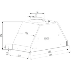 Кухонная вытяжка Schtoff Tango 60 Black