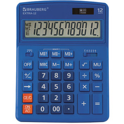 Калькулятор BRAUBERG Extra 12-BU 250482 (синий)