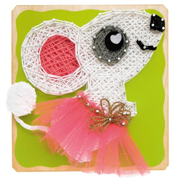 Набор для создания поделок Woody Цвик-арт. Мышка Лили 02673