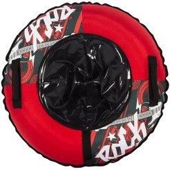 Тюбинг Snowstorm BZ-90-Rock / W113009 (90см, черный/красный)