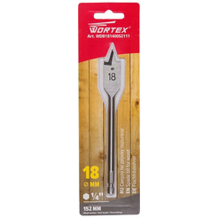 Сверло по дереву WORTEX диаметр 18.0 мм (WDB181400S2111)