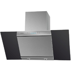 Кухонная вытяжка Maunfeld Gloria 90 (нержавеющая сталь/черное стекло)