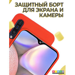 Бампер Bingo Liquid TPU для SAMSUNG Galaxy A50/A50S/A30S Красный