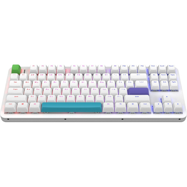 Клавиатура Red Square Alumix TKL Simple RSQ-20050 (белый, g3ms Amber)