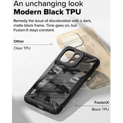 Чехол Ringke FUSION X для Oneplus 13s / 13T CAMO BLACK