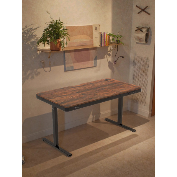 Стол с регулировкой высоты Zone51 e-Nexor 140x75 Dark Wood Z51-FLD-NEX-DW4