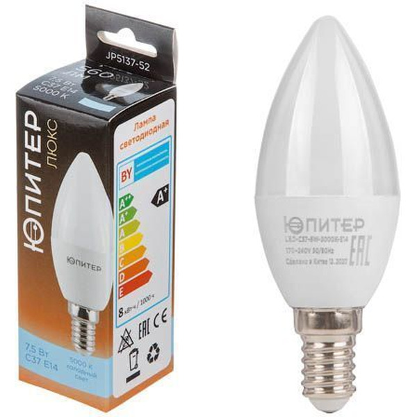 Лампа светодиодная  ЮПИТЕР JP5137-52