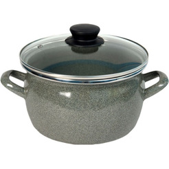 Кастрюля  Сантэкс 1-2430112 (мрамор 1)