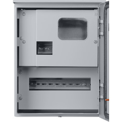 Корпус металлический TDM ЩУ-1ф/1-0-12 IP66 (ЩУРН-1/12 IP66) SQ0905-1001
