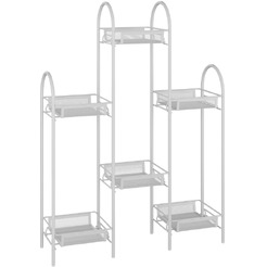 Подставка для цветов ЗМИ 55х17х75,4см "Лира 36" (Белый)