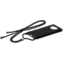 Бампер Bingo Lanyard для Poco X3/Poco X3 Pro (черный)