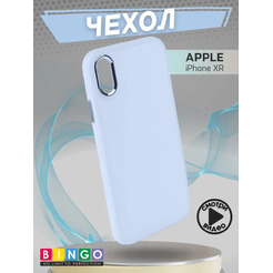 Бампер Bingo Metal для APPLE iPhone XR Голубой