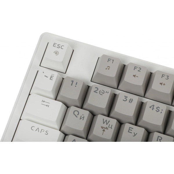 Клавиатура Defender Dasher GK-472 (белый/серый)