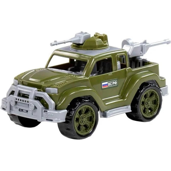 Автомобиль-пикап военный Полесье Легионер-мини с 2-мя пулемётами 84316