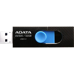 USB флэш накопитель A-Data UV320 32GB (черный/синий)