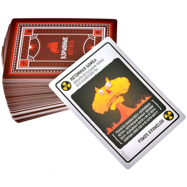 Настольная игра Hobby World 915753 Взрывные котята Рецепты котострофы