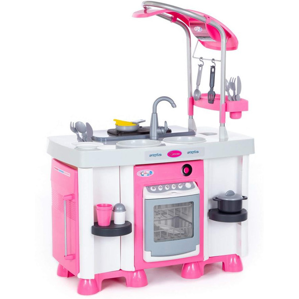 Детская кухня Полесье Carmen №7 с посудомоечной машиной и варочной панелью 47991