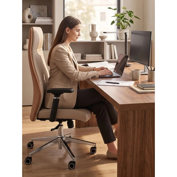 Офисное кресло myroo Office AVION A2513P-BE (бежевый)