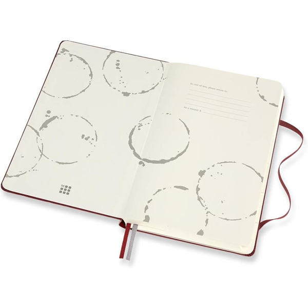 Блокнот Moleskine Passion Wine Journal Large (бордовый)