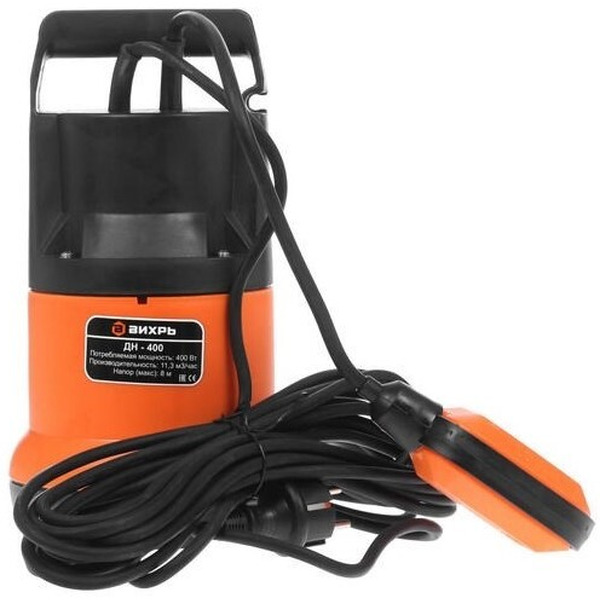 Дренажный насос Вихрь ДН-400 (68/2/1)