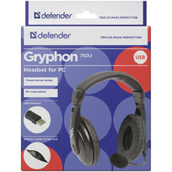Наушники Defender Gryphon 750U (63752)