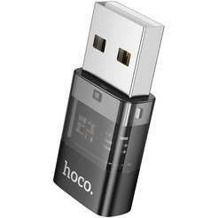 Адаптер Hoco UA36C USB Type-A - USB Type-C (черный)
