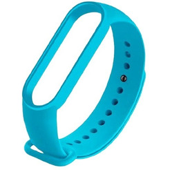 Ремешок Miru для Xiaomi Mi Band 5 (силикон, голубой)