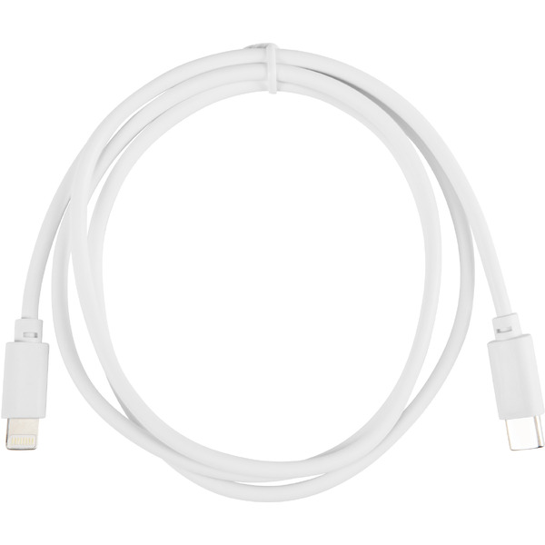 Кабель Buro USB Type-C Lightning PD18W (1 м, белый)