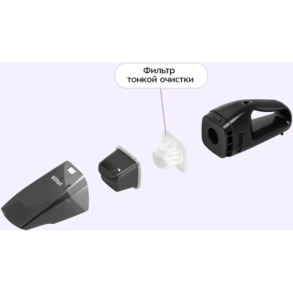 Автомобильный пылесос Kitfort KT-5317