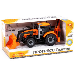 Экскаватор Полесье Прогресс 91789 (оранжевый)