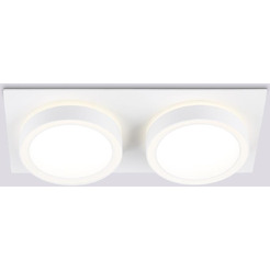 Светильник Ambrella TN52423/2 WH/FR (белый/белый матовый)