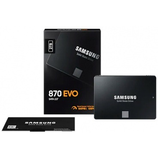 SSD Samsung 870 Evo 2TB MZ-77E2T0BW