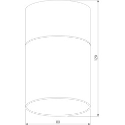 Точечный светильник Elektrostandard 10W 4000К 25047/LED (латунь/дымчатый)