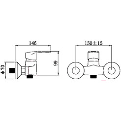 Смеситель Potato P20216
