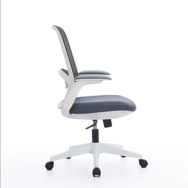 Кресло компьютерное SitZone CH-537B-BS сетка/ткань, серый, крестов. пластик