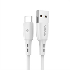 Кабель VIPFAN X05 USB-Type-C 3A 1 м (белый)