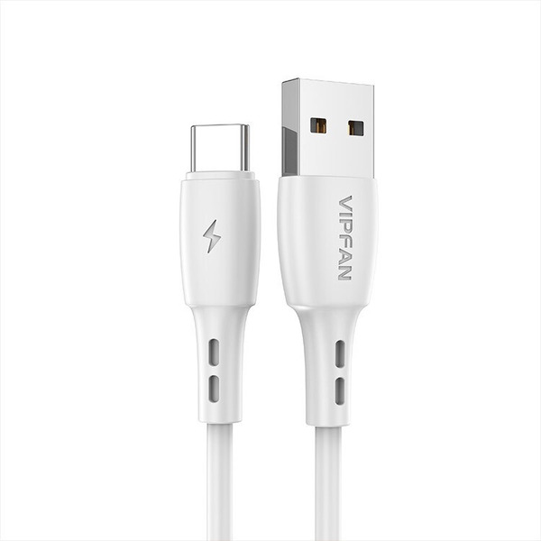 Кабель VIPFAN X05 USB-Type-C 3A 1 м (белый)