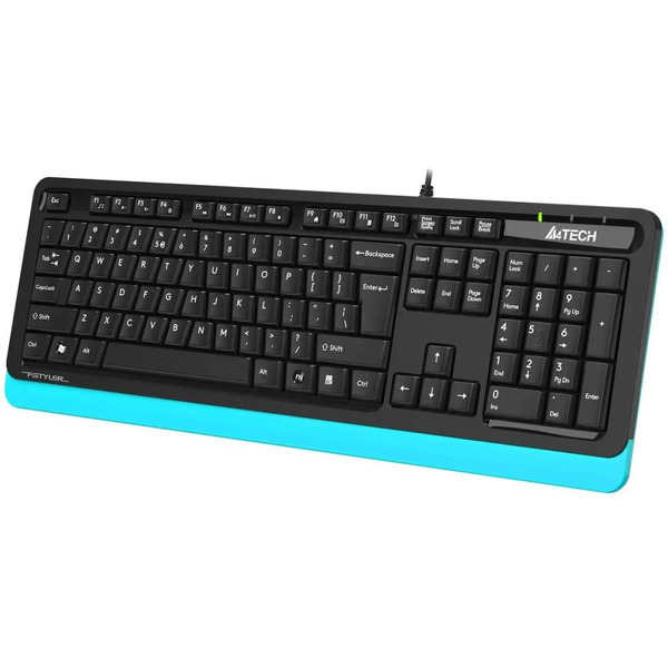 Клавиатура A4Tech Fstyler FKS10 (черный/синий)