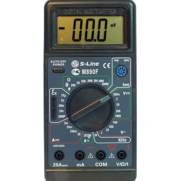 Мультиметр S-line M-890F