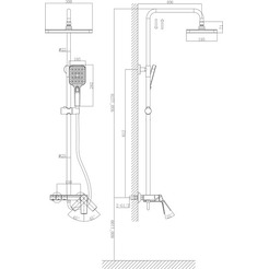 Душевая система A-Five A5-1337