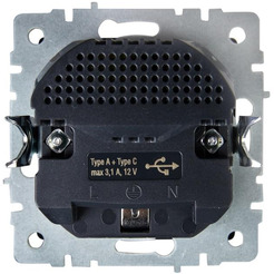 Розетка IEK Brite BR-R14-16-U22-018-K37