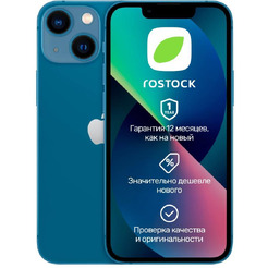 Смартфон Apple iPhone 13 128Gb SIM+eSIM восстановленный Rostock Грейд A (синий)
