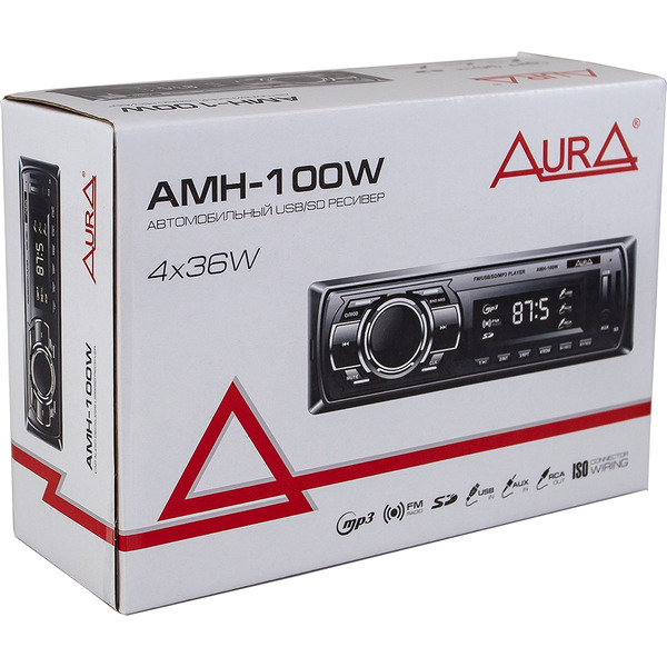 USB-магнитола Aura AMH-100W