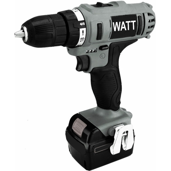 Дрель-шуруповерт аккумуляторная WATT WAS-14Li-2 NEW (1.014.029.02)