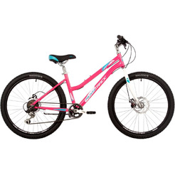 Велосипед Novatrack Jenny D 24 2023 24SHD.JENNY.14PN23 (розовый)