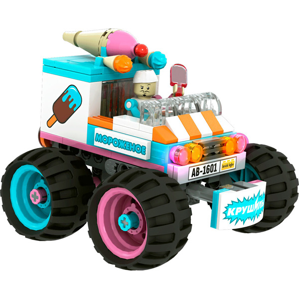 Конструктор Brick Labs Крушилы: Мороженщик AB-1601
